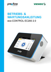 ViscoTec preeflow eco-CONTROL EC200 2.0 Betriebs- Und Wartungsanleitung
