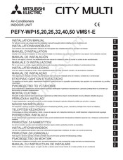 Mitsubishi Electric CITY MULTI PEFY-WP40 Installationshandbuch