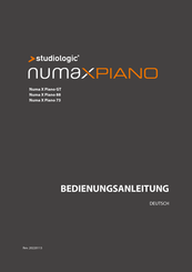 Studiologic S114838 Bedienungsanleitung