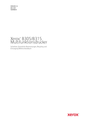 Xerox B315 Referenzhandbuch