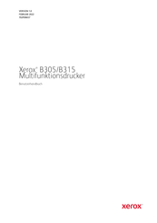 Xerox B315 Benutzerhandbuch