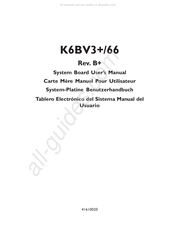 DFI K6BV3+/66 Benutzerhandbuch