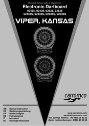 Carromco Kansas Bedienungsanleitung