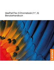 Lenovo IdeaPad Flex 3 Chromebook Benutzerhandbuch