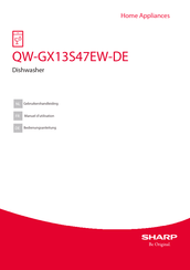 Sharp QW-GX13S47EW-DE Bedienungsanleitung