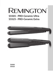 Remington PRO-Ceramic Extra S5525 Bedienungsanleitung