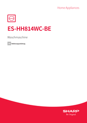 Sharp ES-HH814WC-BE Bedienungsanleitung