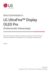 LG UltraFine 65EP5G Benutzerhandbuch