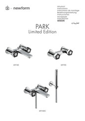 Newform PARK Limited Edition 69755 Bedienungsanleitung