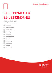 Sharp SJ-LE192M1X-EU Bedienungsanleitung