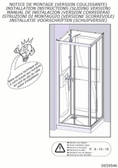 Kinedo Kineprime C angle Installationsvorschriften