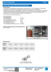 Strawa Comfort Mischstation FBM-S10-63-V-W2-WMZ-C69-E Bedienungsanleitung