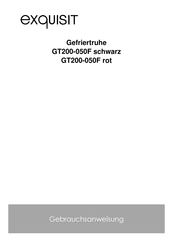exquisit GT200-050F Gebrauchsanweisung