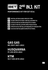 Athena GET 2ND INJ. KIT Installationsanleitungen