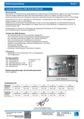Strawa Comfort Mischstation FBM-18-H-W1-WMZ-C69 Bedienungsanleitung