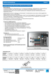 Strawa Comfort Kompakt-Mischstation FBM-18-HT2-H-C69-EGO Bedienungsanleitung