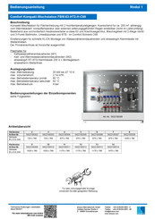 Strawa Comfort Kompakt-Mischstation FBM-63-HT2-H-C69 Bedienungsanleitung