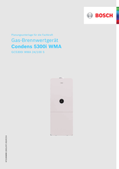 Bosch Condens 5300i WMA Serie Planungsunterlage