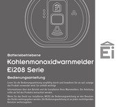 Ei Electronics Ei208iDW Bedienungsanleitung