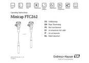 Endress+Hauser Minicap FTC262 Bedienungsanleitung