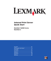 Lexmark MarkNet N2000 Serie Schnellstartanleitung