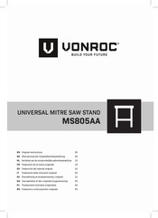 VONROC MS805AA Originalbetriebsanleitung