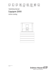Endress+Hauser Liquiport 2000 Active cooling Betriebsanleitung