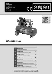 Scheppach HC550TC 230V Original Bedienungsanleitung