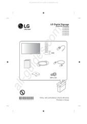 LG 65SM5KB Bedienungsanleitung