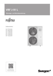 Fujitsu VRF J-IV L AJY 090LELBH Montage- Und Betriebsanleitung