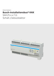 ABB Busch-Installationsbus KNX SAH/S 7.11-Serie Produkthandbuch