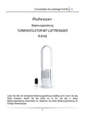Rohnson R-8100 Bedienungsanleitung