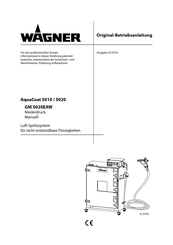 WAGNER AquaCoat 5010 Originalbetriebsanleitung
