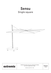 Extremis Sensu single square Bedienungsanleitung