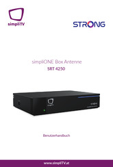 Strong simpliTV simpliONE Box Antenne SRT 4250 Benutzerhandbuch