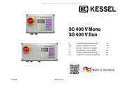 Kessel SG 400 V Duo Original Bedienungsanleitung