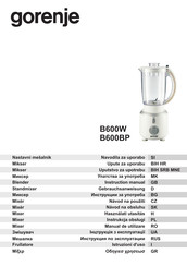 Gorenje B600BP Gebrauchsanweisung
