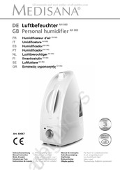 Medisana AH 660 Gebrauchsanweisung
