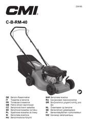 CMi C-B-RM-40 Originalbetriebsanleitung
