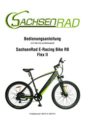 Sachsenrad R8 Flex II Bedienungsanleitung