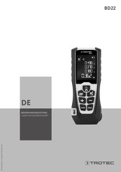Trotec BD22 Bedienungsanleitung