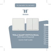 Tesla SMART SWITCH/DUAL TSL-SWI-WIFI1 Schnellstartanleitung