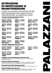 PALAZZANI PROXIMA 995721+402206 Montage- Und Wartungsanleitung