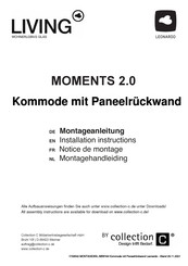 Collection C MOMENTS 2.0 Montageanleitung