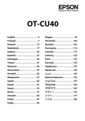 Epson OT-CU40 Benutzerhandbuch