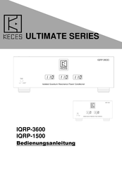 KECES Ultimate IQRP-1500 Bedienungsanleitung
