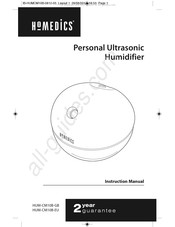 HoMedics HUM-CM10B-GB Bedienungsanleitung