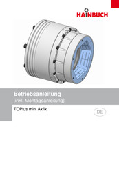 Hainbuch TOPlus mini Axfix Betriebsanleitung Und Montageanleitung