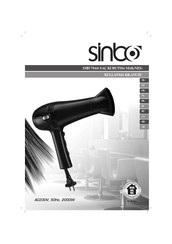 Sinbo SHD 7044 Gebrauchsanweisung
