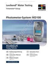 Tintometer Lovibond MD100 Bedienungsanleitung